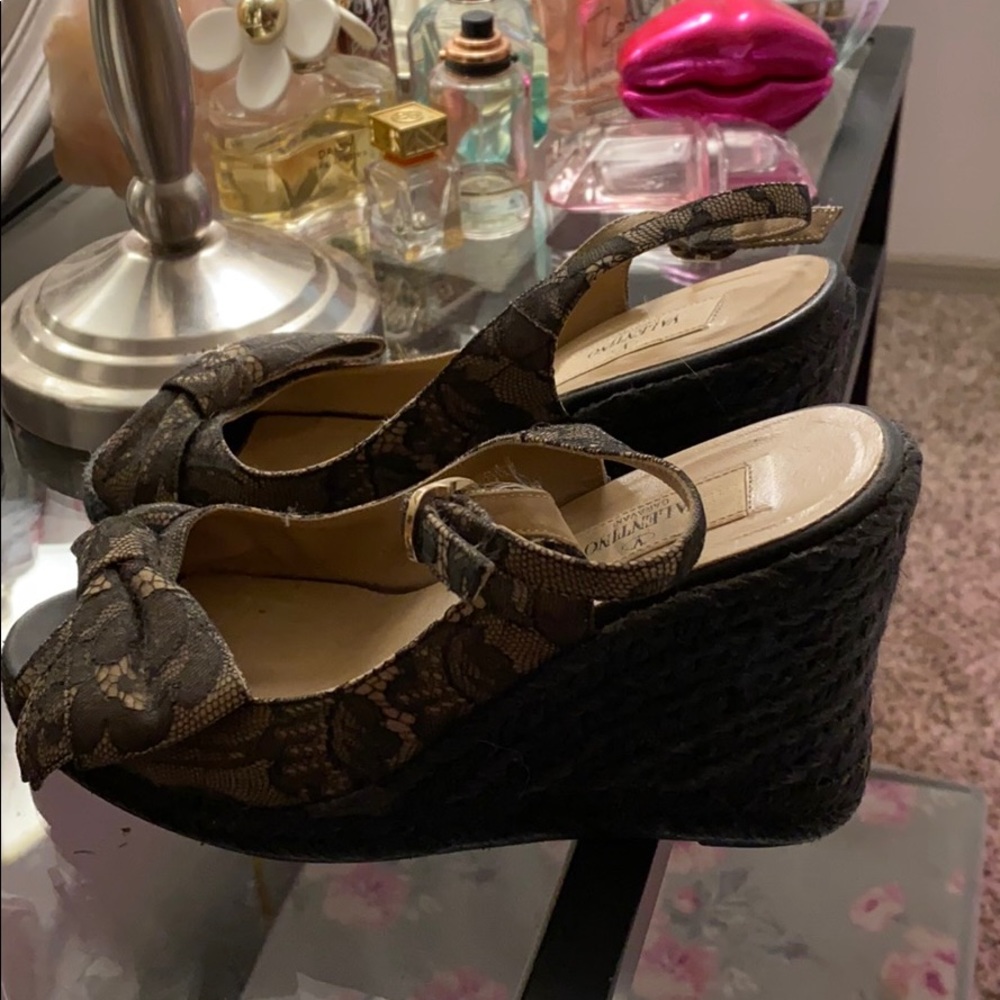 VALENTINO WEDGES
